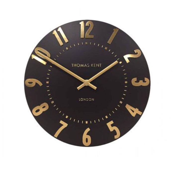 Thomas Kent - Mulberry Onyx Small Wall Clock
